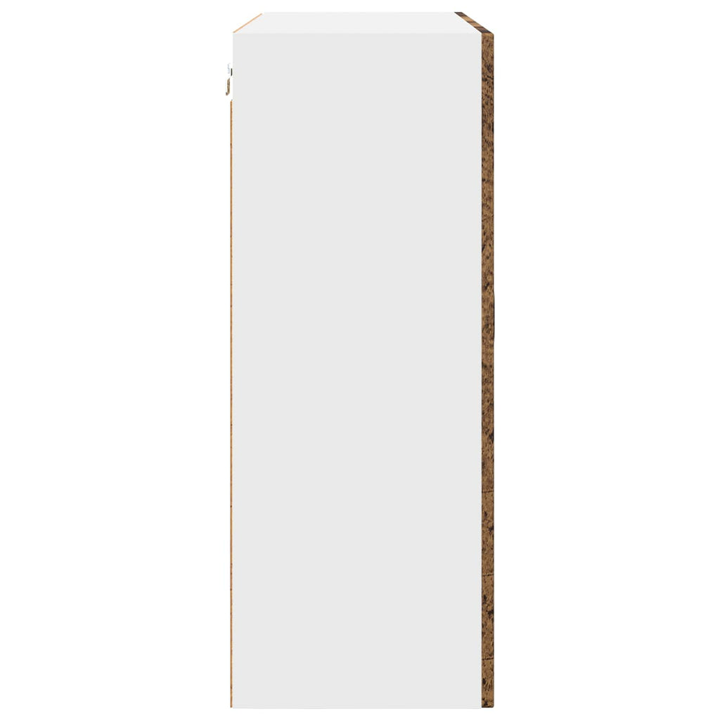 vidaXL Front do zmywarki Kalmar Stare drewno 80 x 31 x 80 cm