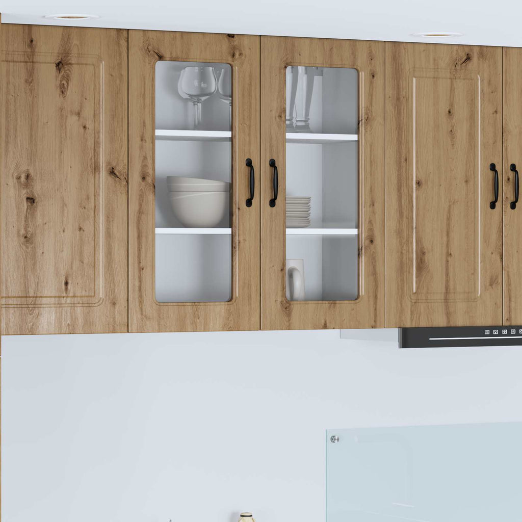 vidaXL Front do zmywarki Kalmar Dąb rzemieślniczy 80 x 31 x 80 cm