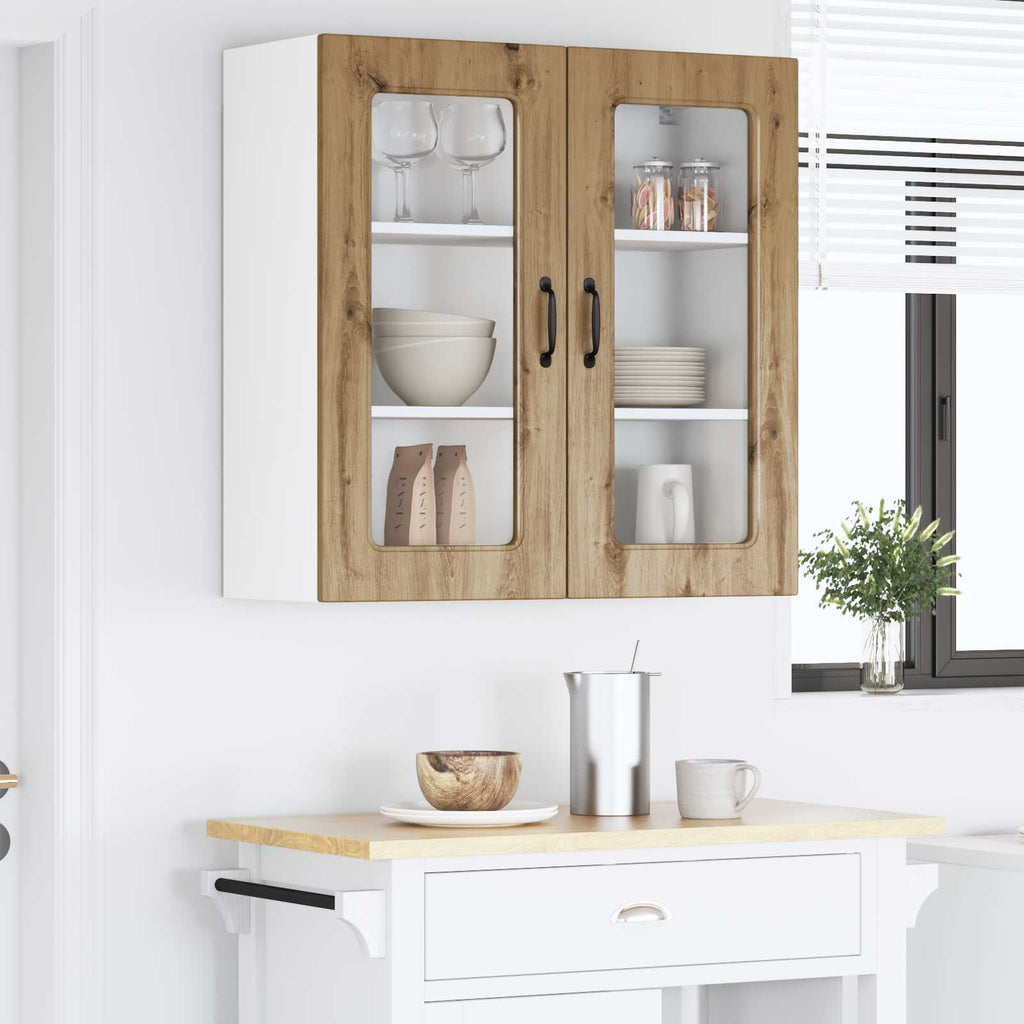 vidaXL Front do zmywarki Kalmar Dąb rzemieślniczy 80 x 31 x 80 cm
