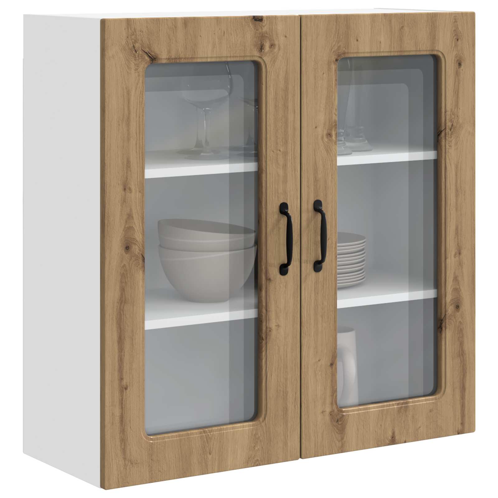 vidaXL Front do zmywarki Kalmar Dąb rzemieślniczy 80 x 31 x 80 cm