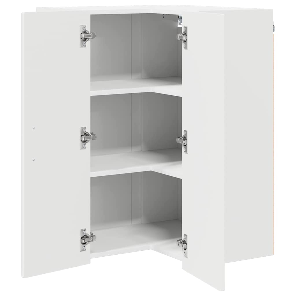 vidaXL Front do zmywarki Kalmar Biały 57 x 57 x 80 cm