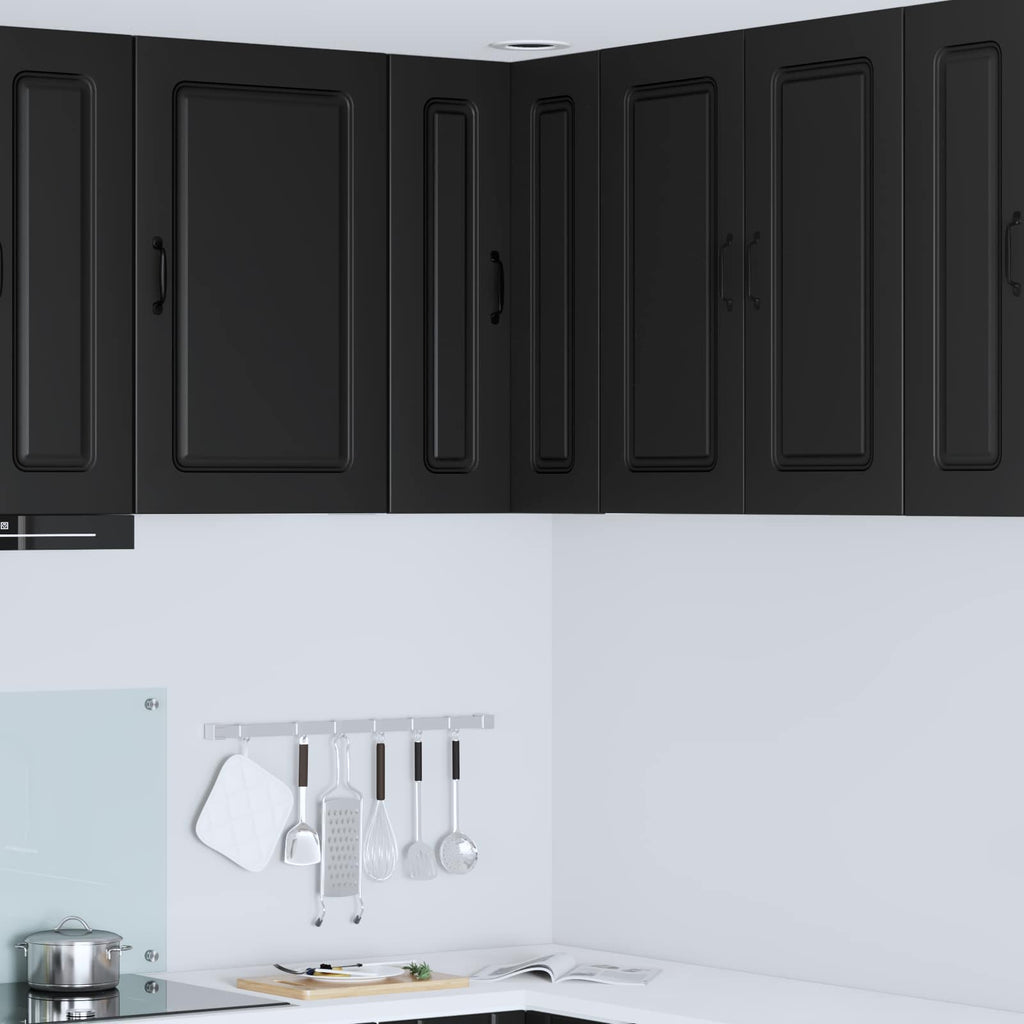 vidaXL Front do zmywarki Kalmar Czarny 57 x 57 x 80 cm