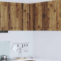 vidaXL Front do zmywarki Kalmar Stare drewno 57 x 57 x 80 cm