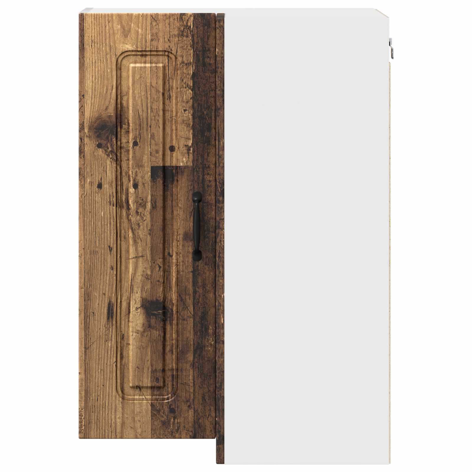 vidaXL Front do zmywarki Kalmar Stare drewno 57 x 57 x 80 cm