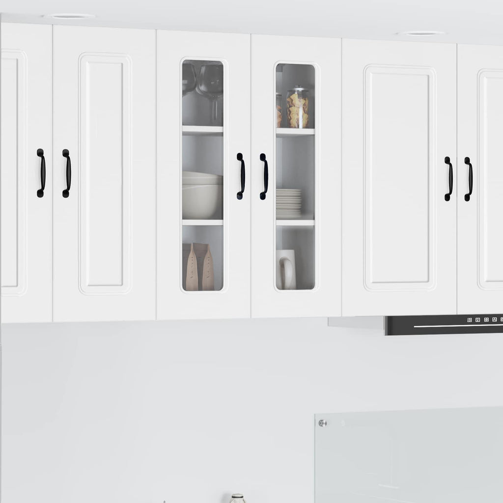vidaXL Front do zmywarki Kalmar Biały 60 x 31 x 80 cm