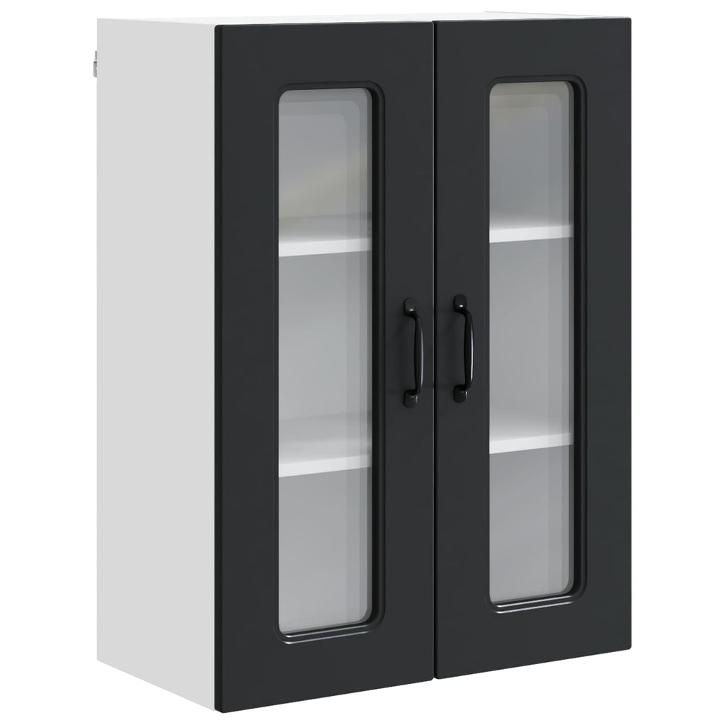 vidaXL Front do zmywarki Kalmar Czarny 60 x 31 x 80 cm