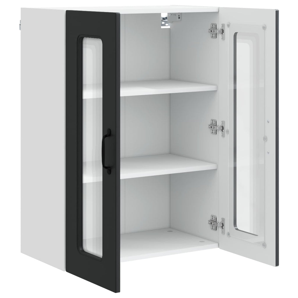 vidaXL Front do zmywarki Kalmar Czarny 60 x 31 x 80 cm