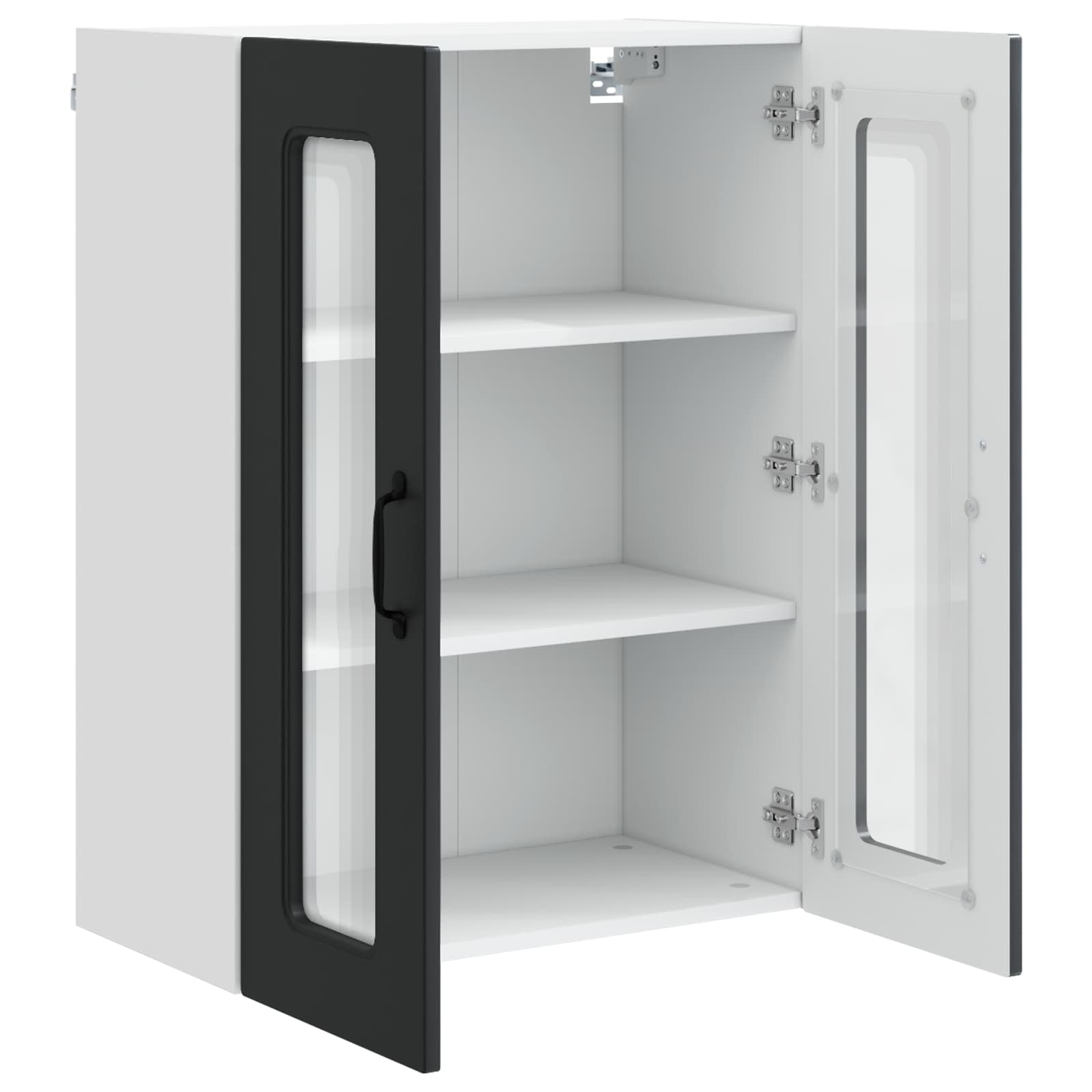 vidaXL Front do zmywarki Kalmar Czarny 60 x 31 x 80 cm