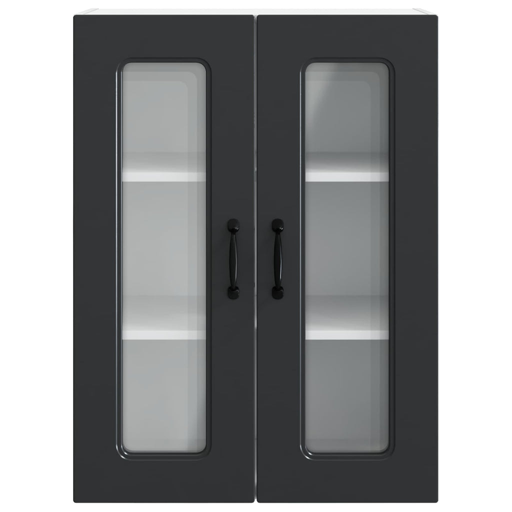 vidaXL Front do zmywarki Kalmar Czarny 60 x 31 x 80 cm