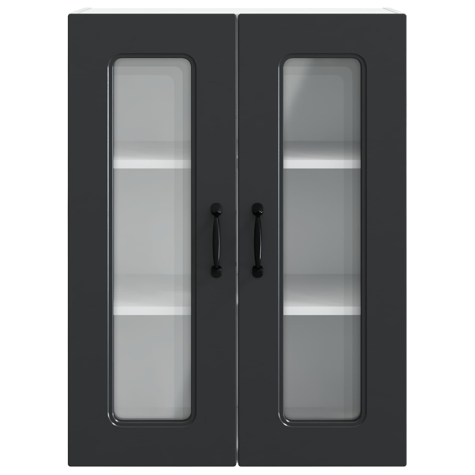vidaXL Front do zmywarki Kalmar Czarny 60 x 31 x 80 cm