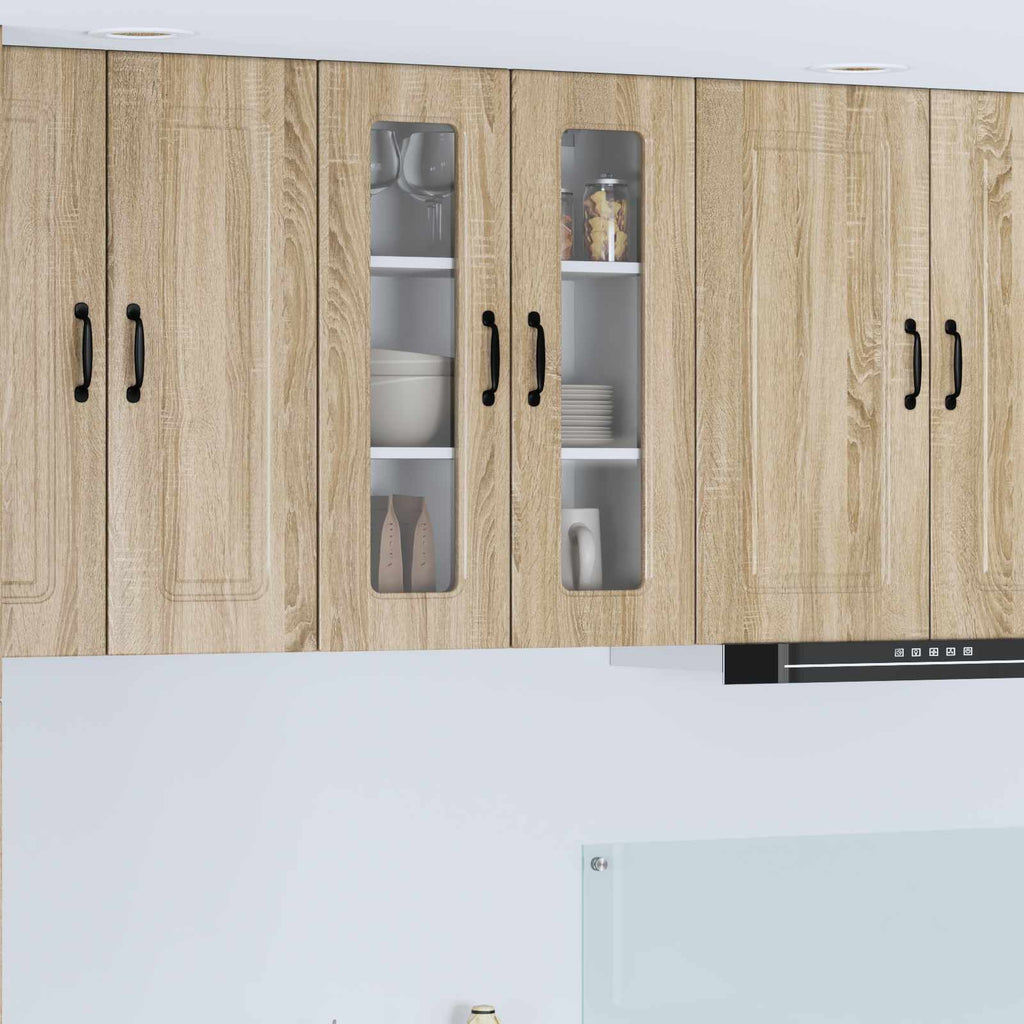 vidaXL Front do zmywarki Kalmar Dąb Sonoma 60 x 31 x 80 cm