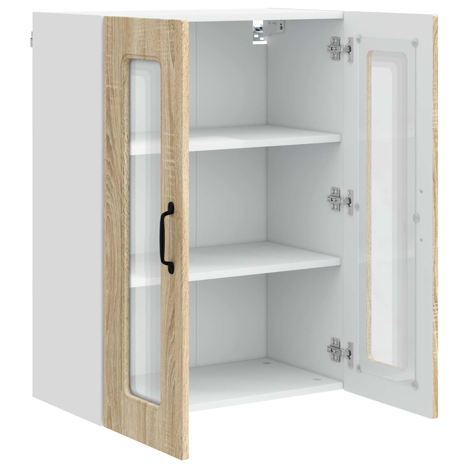 vidaXL Front do zmywarki Kalmar Dąb Sonoma 60 x 31 x 80 cm
