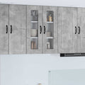 vidaXL Front do zmywarki Kalmar Betonowy szary 60 x 31 x 80 cm