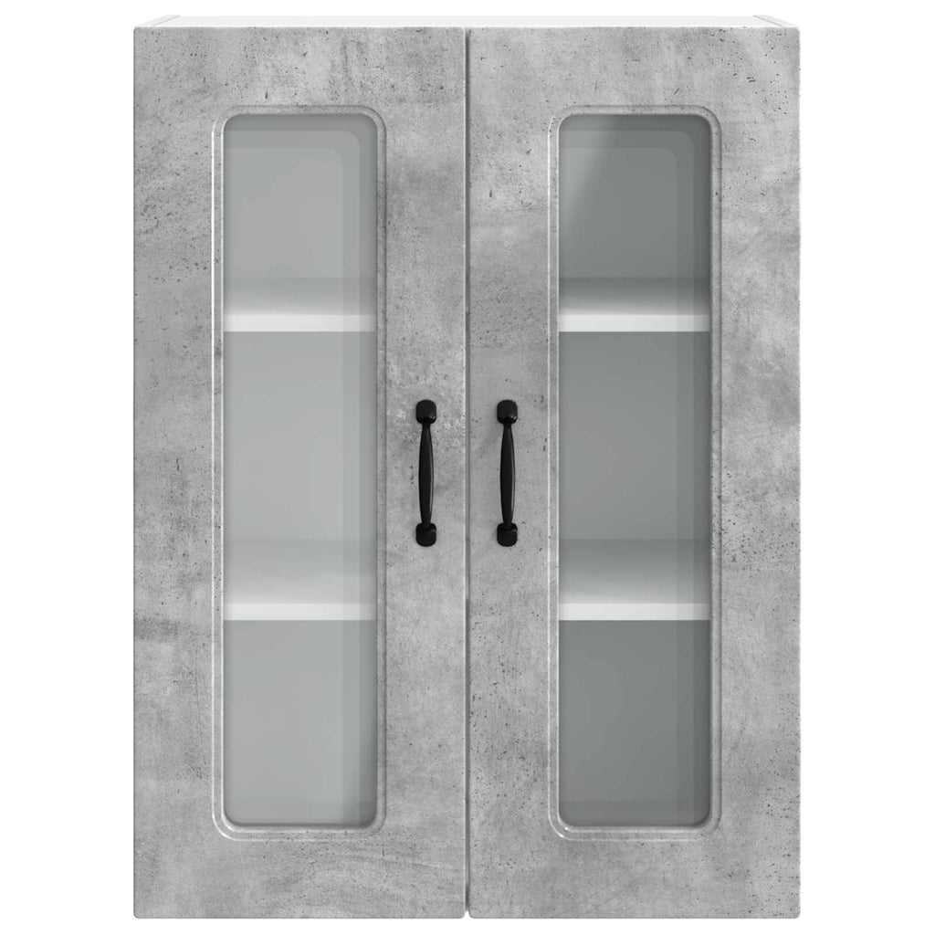 vidaXL Front do zmywarki Kalmar Betonowy szary 60 x 31 x 80 cm