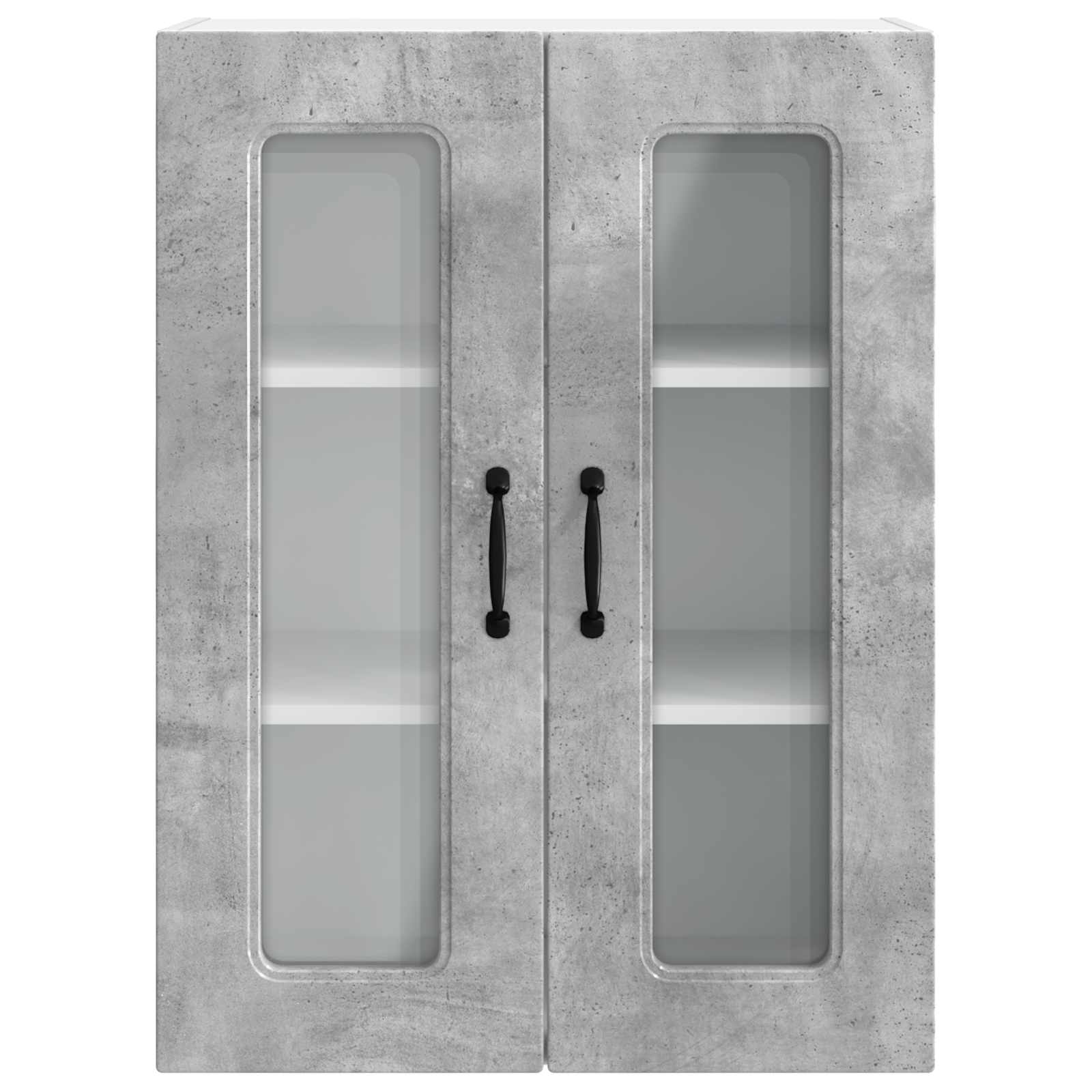 vidaXL Front do zmywarki Kalmar Betonowy szary 60 x 31 x 80 cm