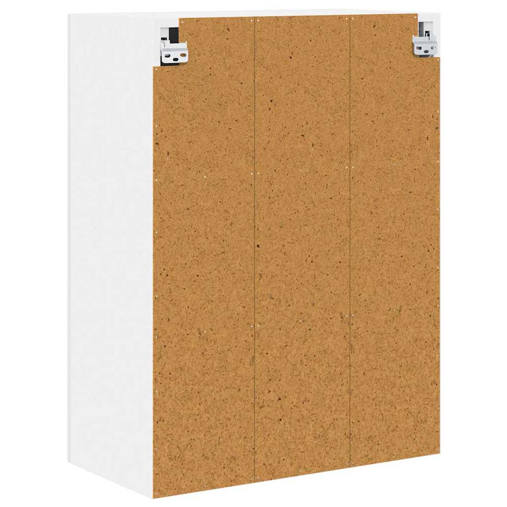 vidaXL Front do zmywarki Kalmar Wysoki połysk biały 60 x 31 x 80 cm