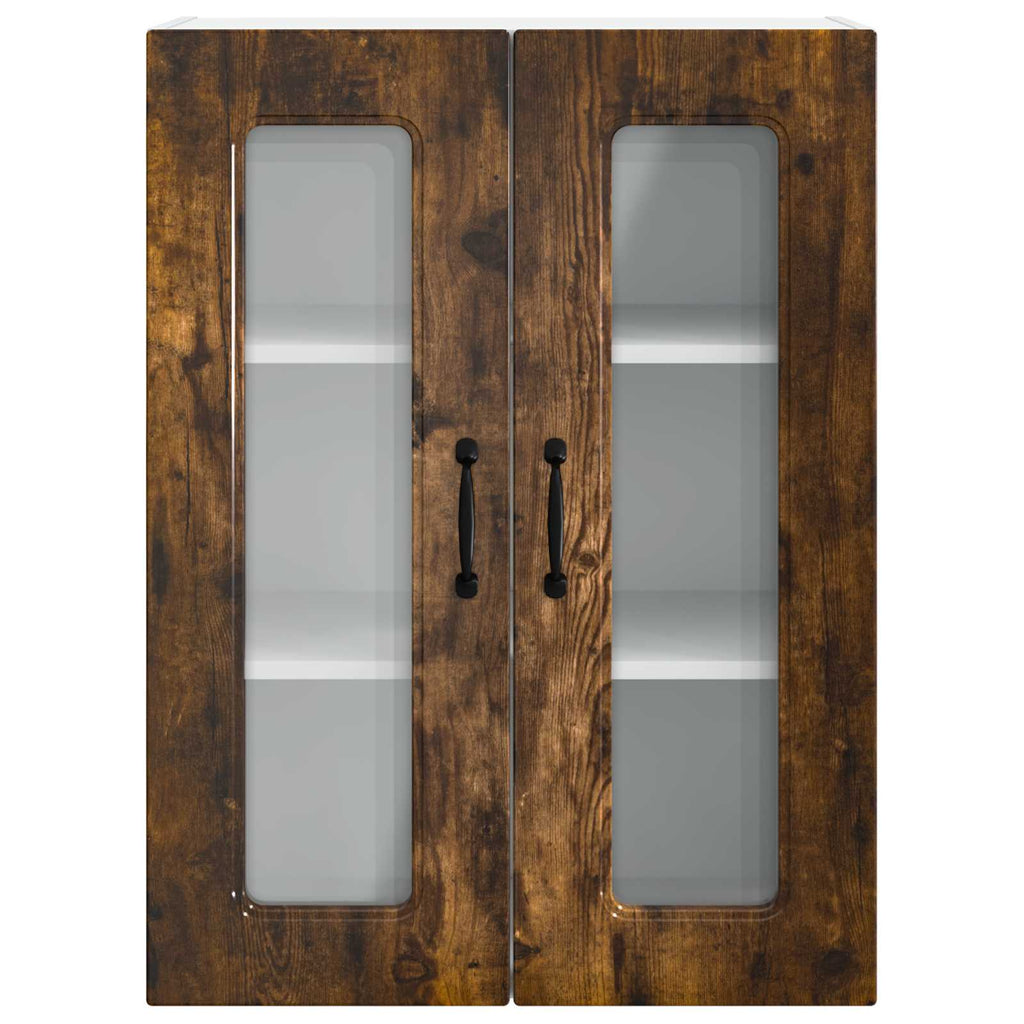 vidaXL Front do zmywarki Kalmar Dąb wędzony 60 x 31 x 80 cm