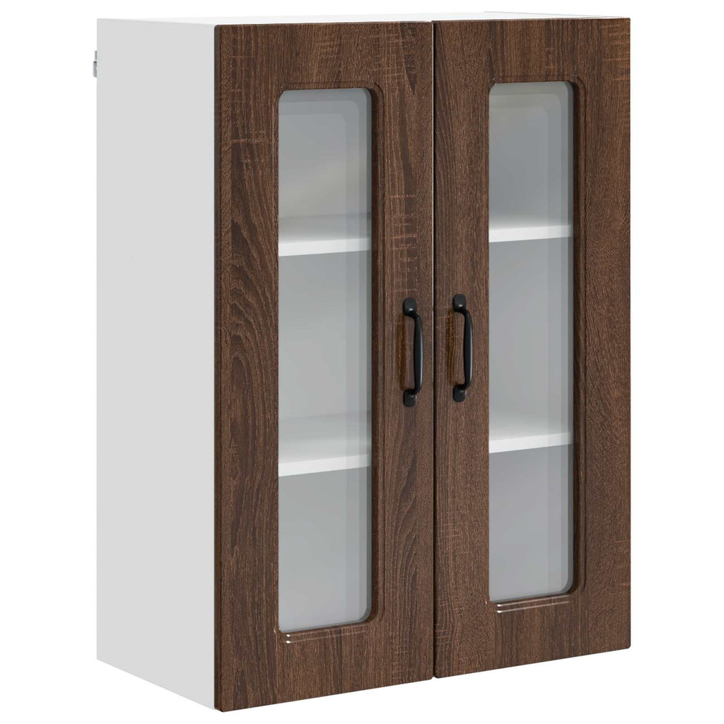 vidaXL Front do zmywarki Kalmar Brązowy dąb 60 x 31 x 80 cm