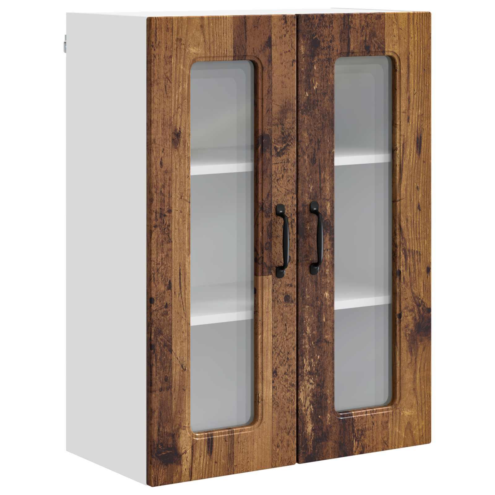vidaXL Front do zmywarki Kalmar Stare drewno 60 x 31 x 80 cm