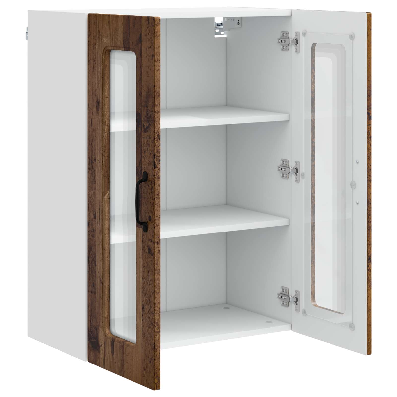 vidaXL Front do zmywarki Kalmar Stare drewno 60 x 31 x 80 cm