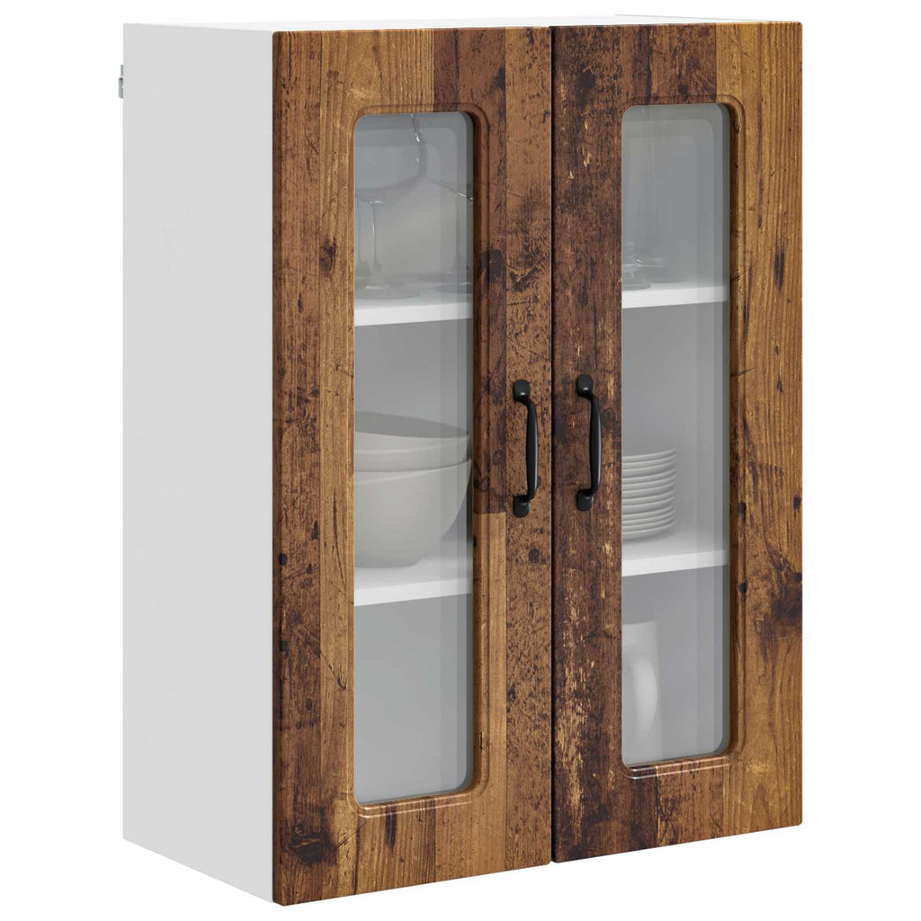 vidaXL Front do zmywarki Kalmar Stare drewno 60 x 31 x 80 cm