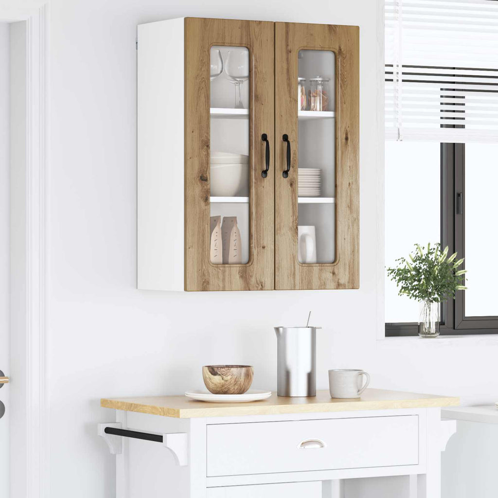 vidaXL Front do zmywarki Kalmar Dąb rzemieślniczy 60 x 31 x 80 cm