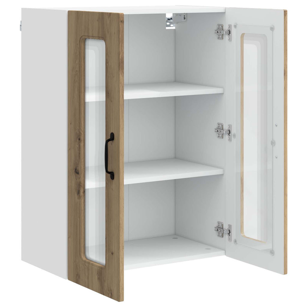 vidaXL Front do zmywarki Kalmar Dąb rzemieślniczy 60 x 31 x 80 cm