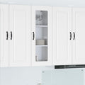 vidaXL Front do zmywarki Kalmar Biały 40 x 31 x 100 cm
