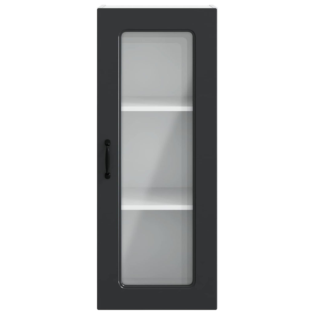 vidaXL Front do zmywarki Kalmar Czarny 40 x 31 x 100 cm