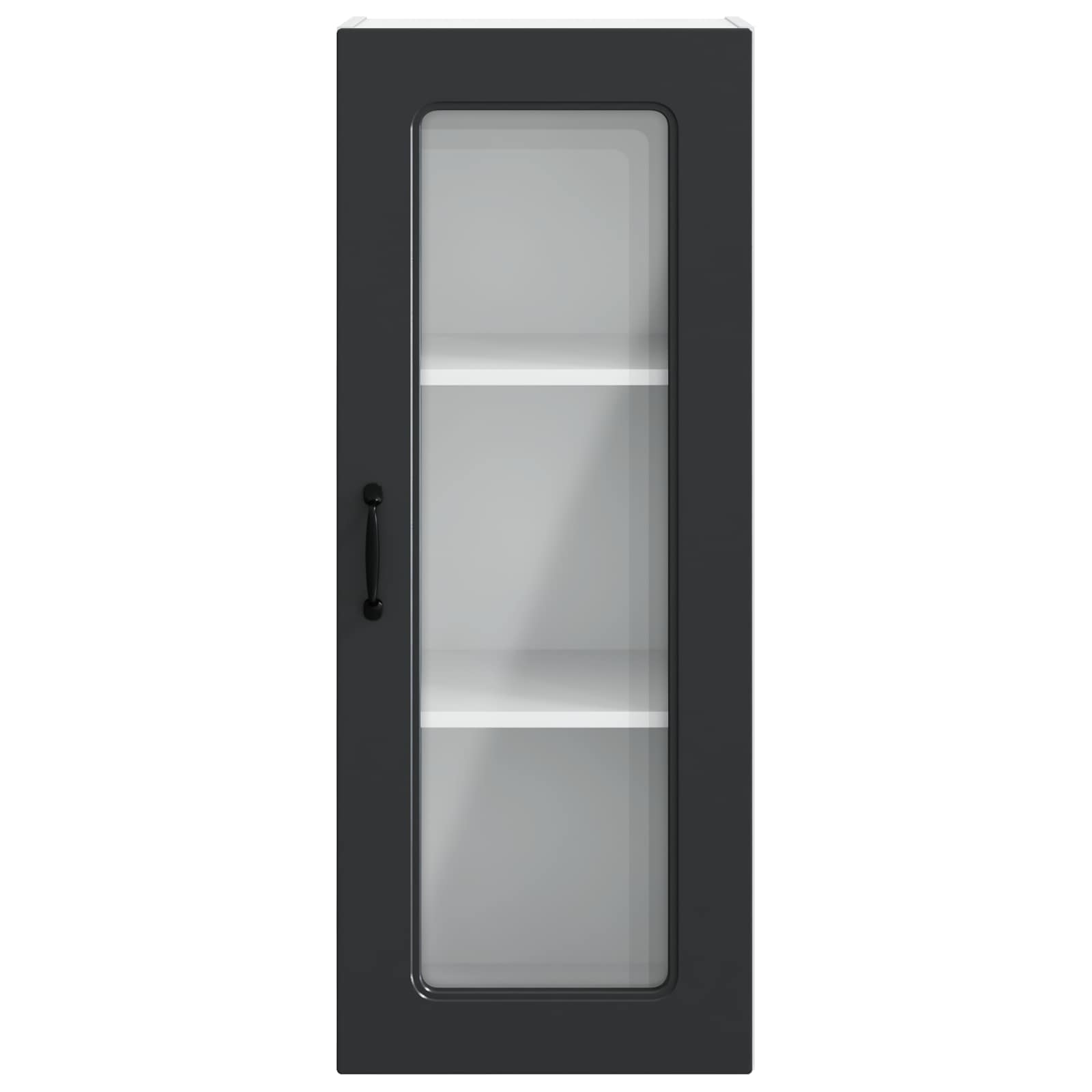 vidaXL Front do zmywarki Kalmar Czarny 40 x 31 x 100 cm