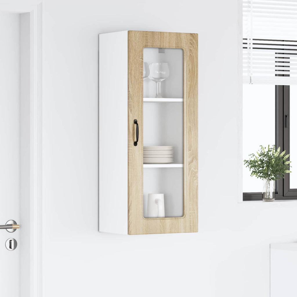 vidaXL Front do zmywarki Kalmar Dąb Sonoma 40 x 31 x 100 cm