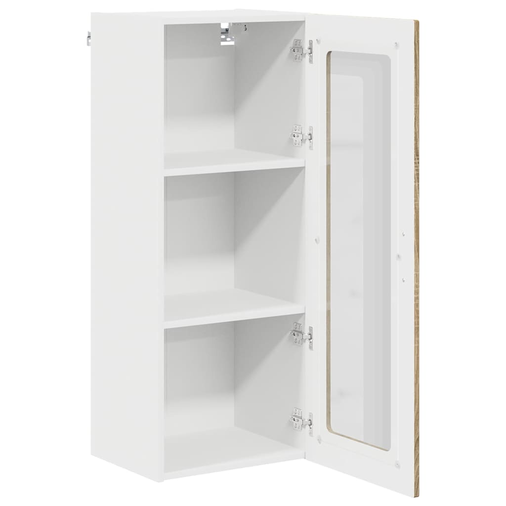 vidaXL Front do zmywarki Kalmar Dąb Sonoma 40 x 31 x 100 cm