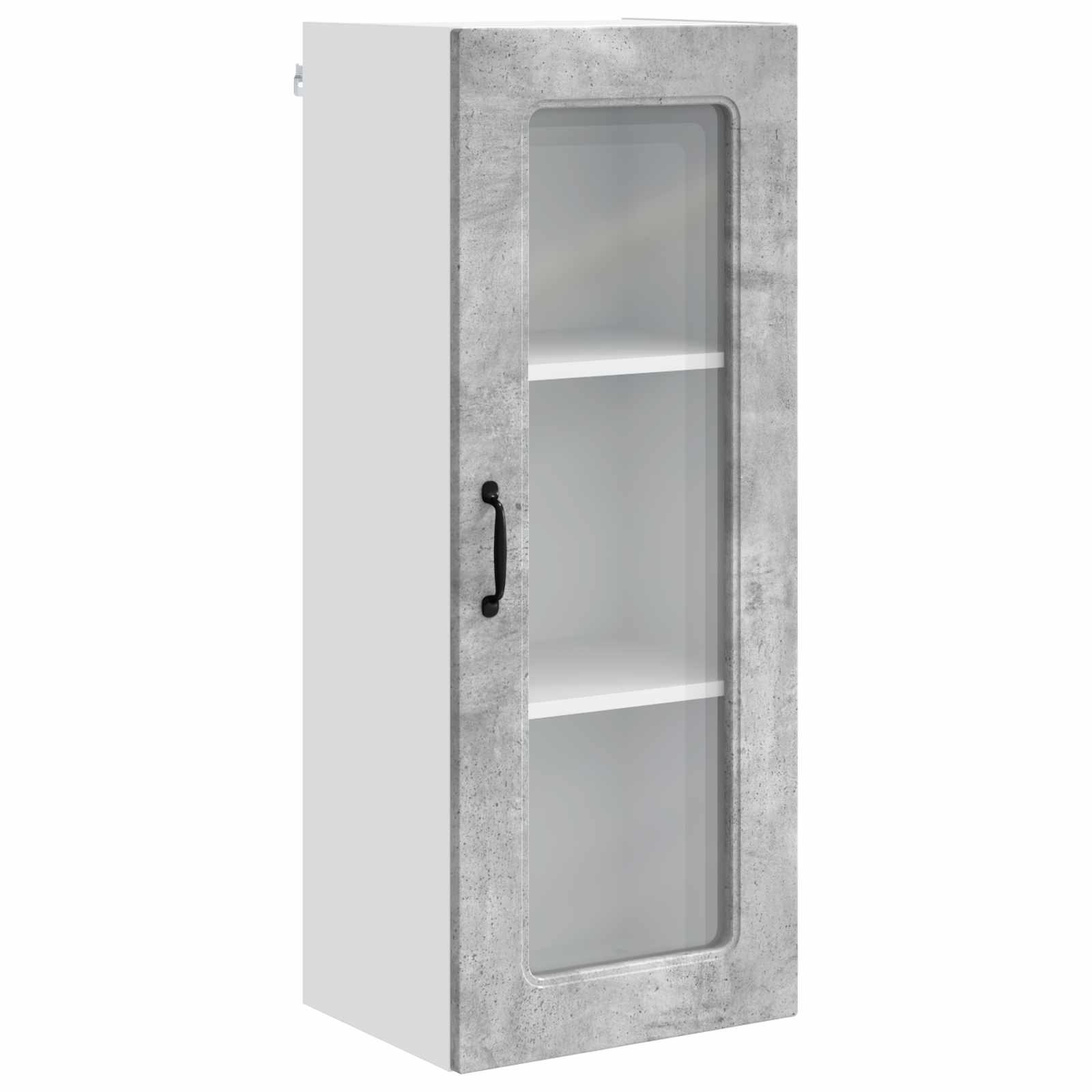 vidaXL Front do zmywarki Kalmar Betonowy szary 40 x 31 x 100 cm
