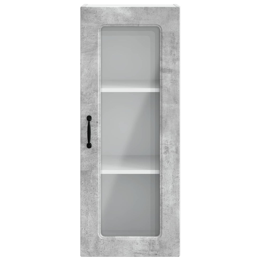vidaXL Front do zmywarki Kalmar Betonowy szary 40 x 31 x 100 cm