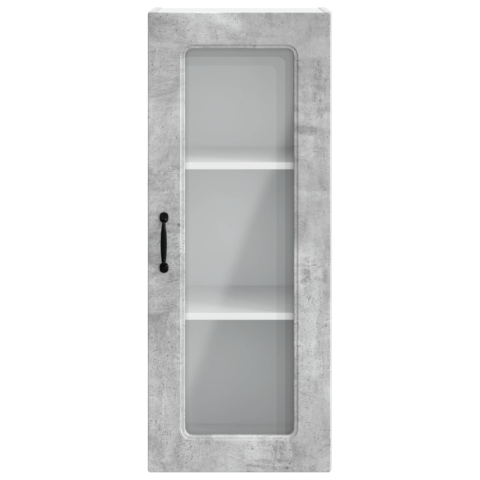 vidaXL Front do zmywarki Kalmar Betonowy szary 40 x 31 x 100 cm