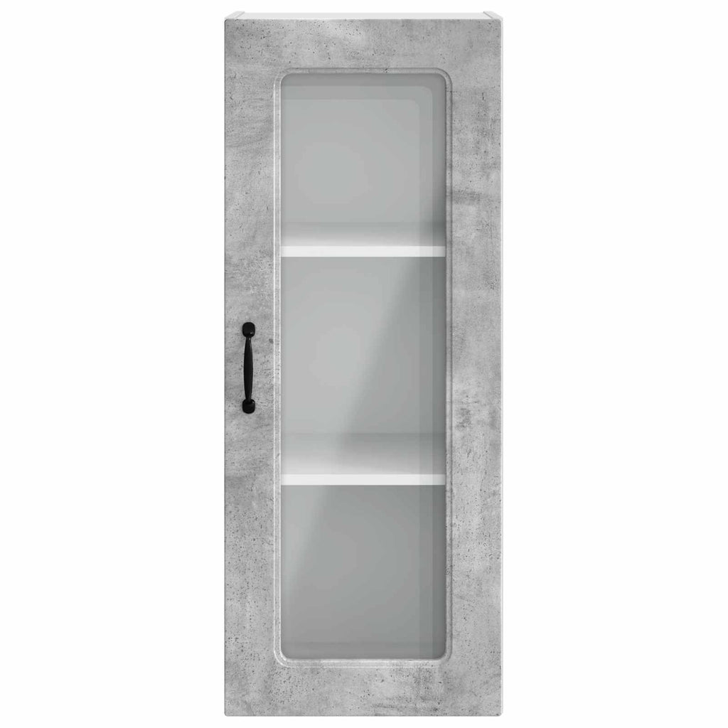vidaXL Front do zmywarki Kalmar Betonowy szary 40 x 31 x 100 cm