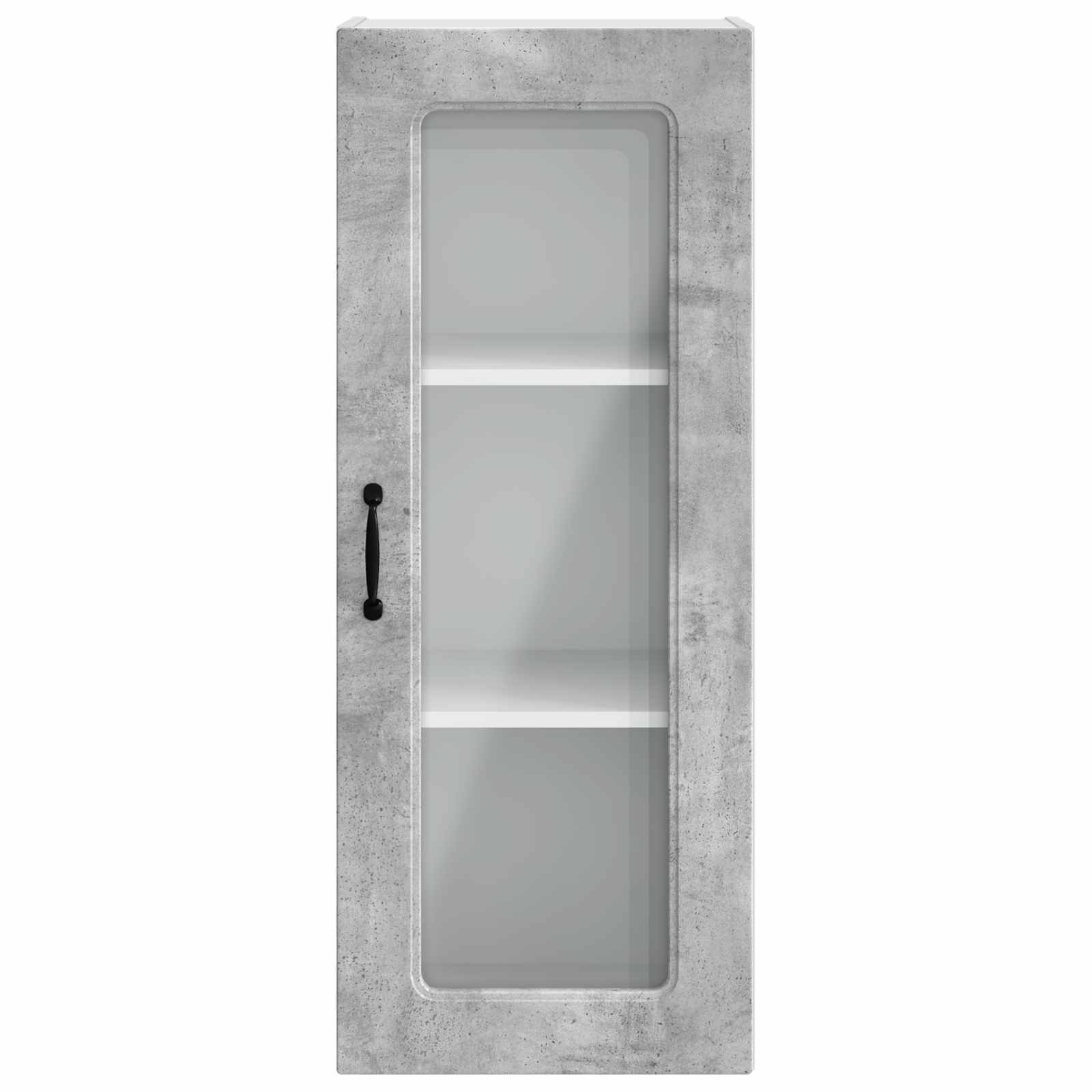 vidaXL Front do zmywarki Kalmar Betonowy szary 40 x 31 x 100 cm