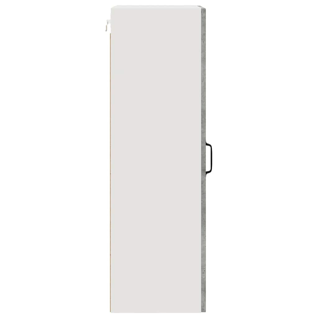 vidaXL Front do zmywarki Kalmar Betonowy szary 40 x 31 x 100 cm