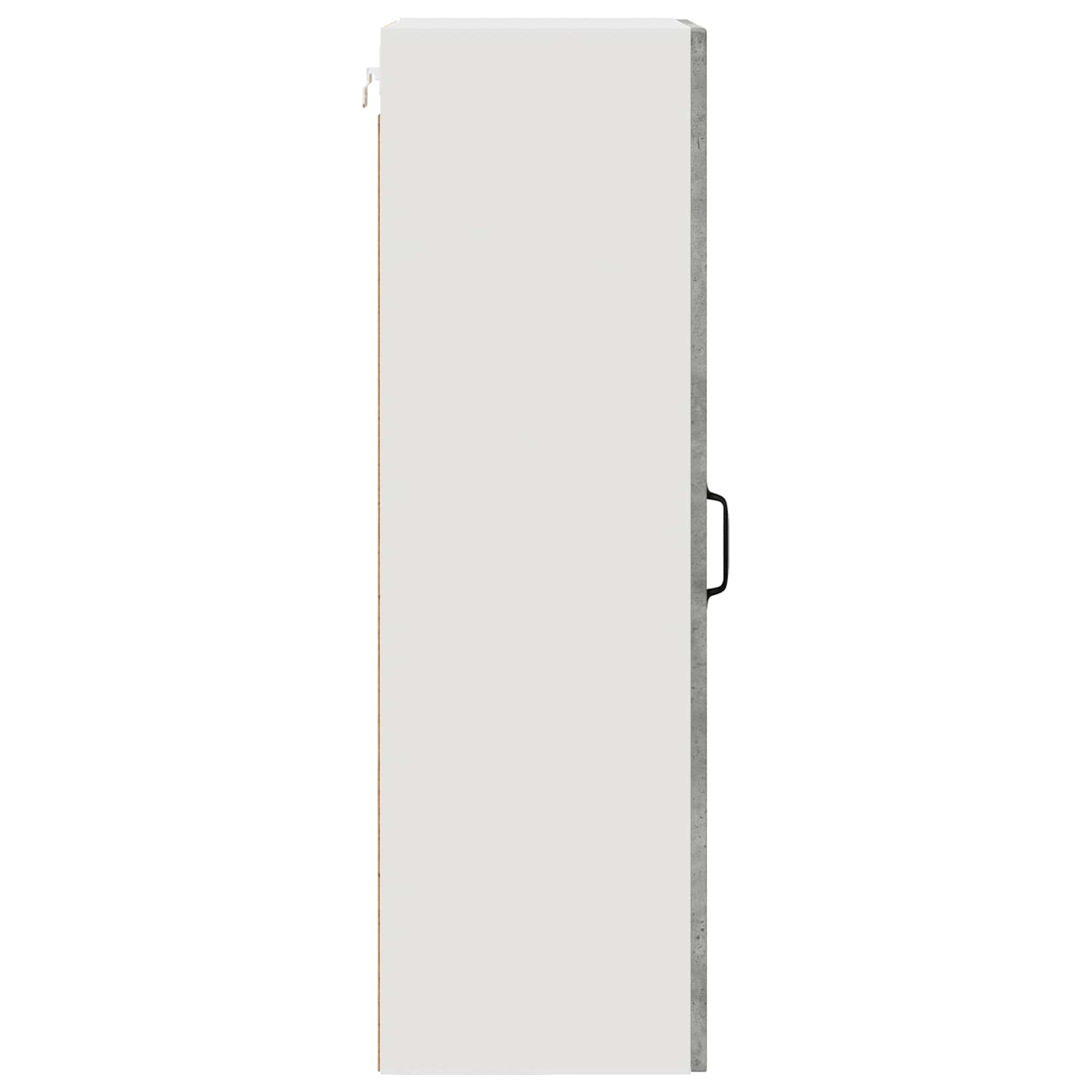 vidaXL Front do zmywarki Kalmar Betonowy szary 40 x 31 x 100 cm