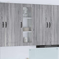vidaXL Front do zmywarki Kalmar Szary Sonoma 40 x 31 x 100 cm