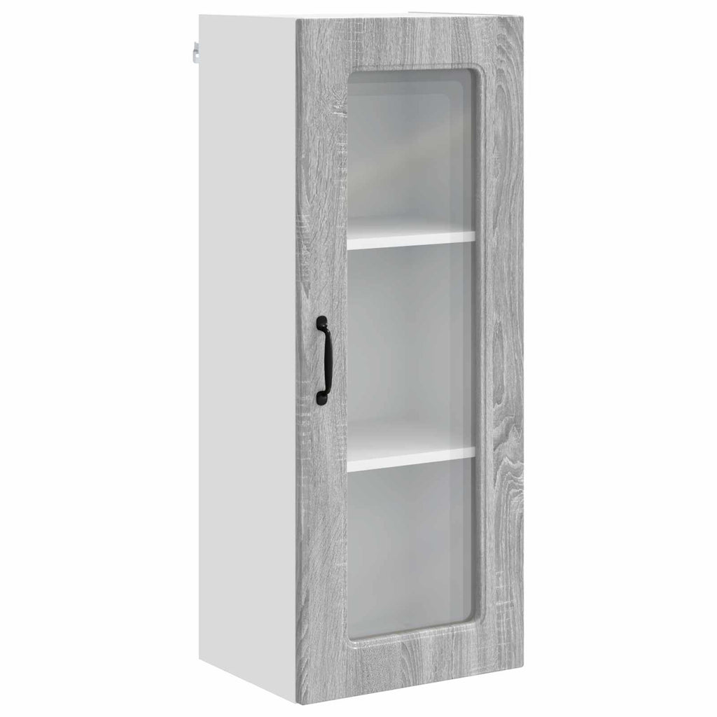 vidaXL Front do zmywarki Kalmar Szary Sonoma 40 x 31 x 100 cm
