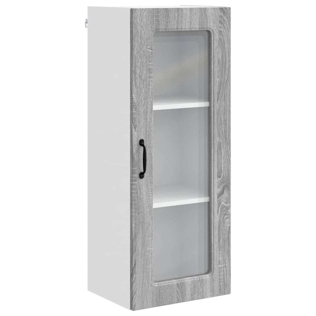 vidaXL Front do zmywarki Kalmar Szary Sonoma 40 x 31 x 100 cm