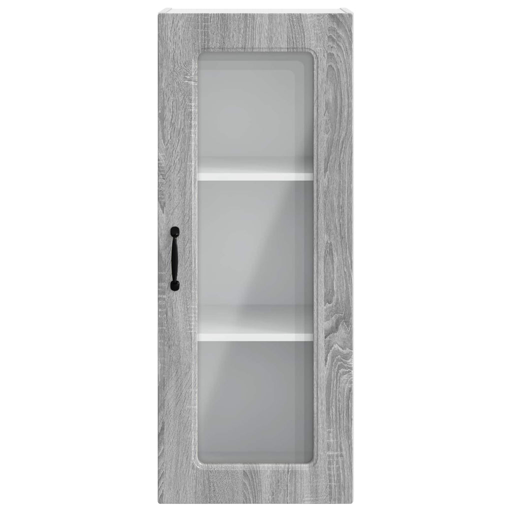 vidaXL Front do zmywarki Kalmar Szary Sonoma 40 x 31 x 100 cm