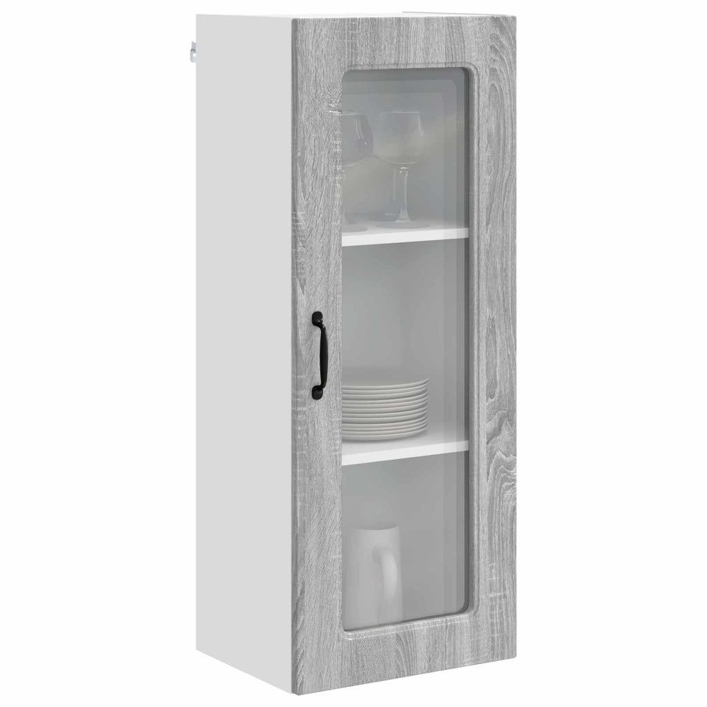 vidaXL Front do zmywarki Kalmar Szary Sonoma 40 x 31 x 100 cm