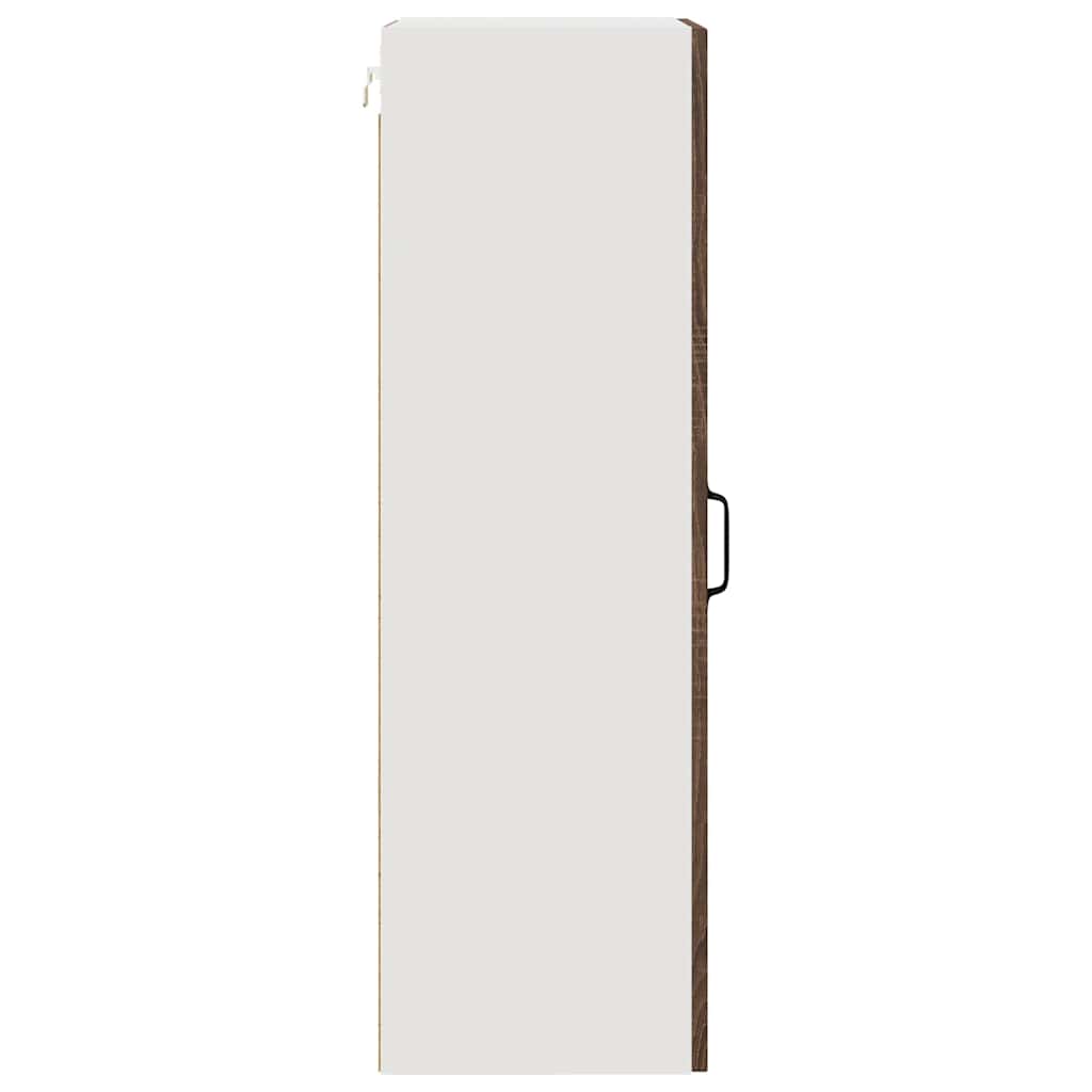 vidaXL Front do zmywarki Kalmar Brązowy dąb 40 x 31 x 100 cm