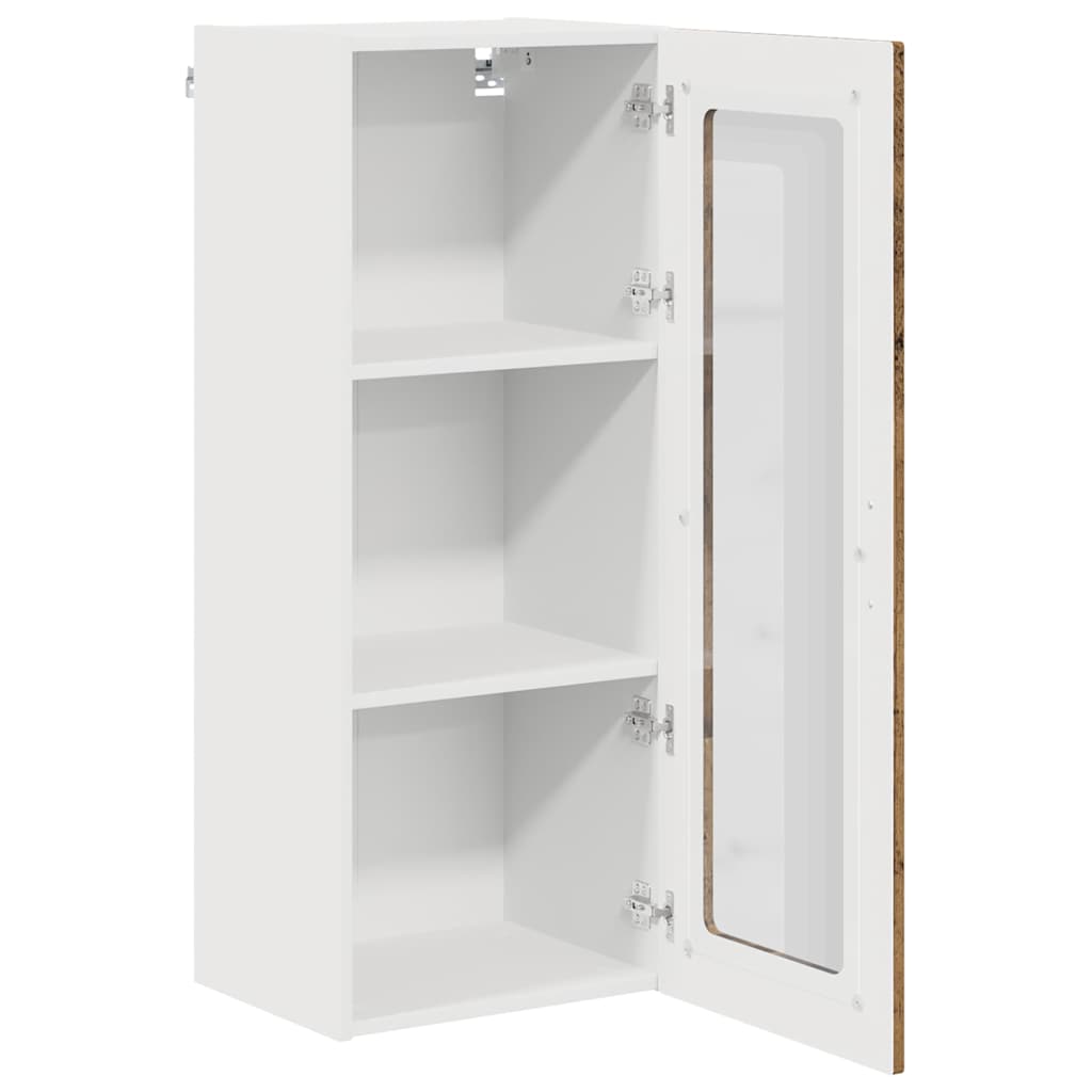 vidaXL Front do zmywarki Kalmar Stare drewno 40 x 31 x 100 cm