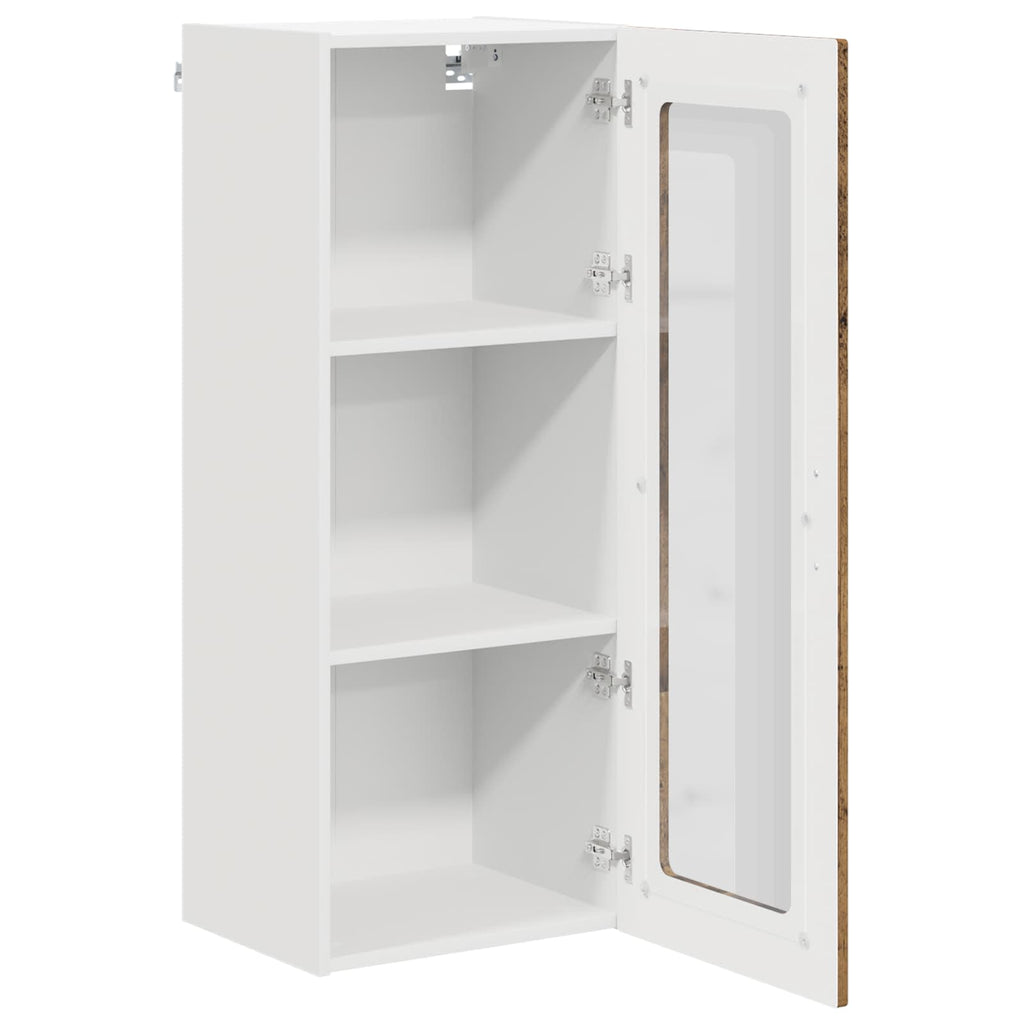 vidaXL Front do zmywarki Kalmar Stare drewno 40 x 31 x 100 cm