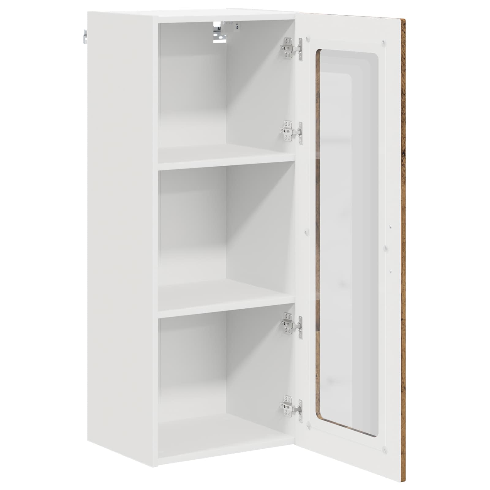 vidaXL Front do zmywarki Kalmar Stare drewno 40 x 31 x 100 cm