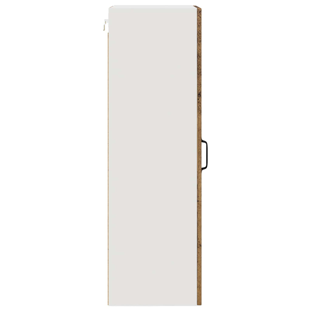 vidaXL Front do zmywarki Kalmar Stare drewno 40 x 31 x 100 cm