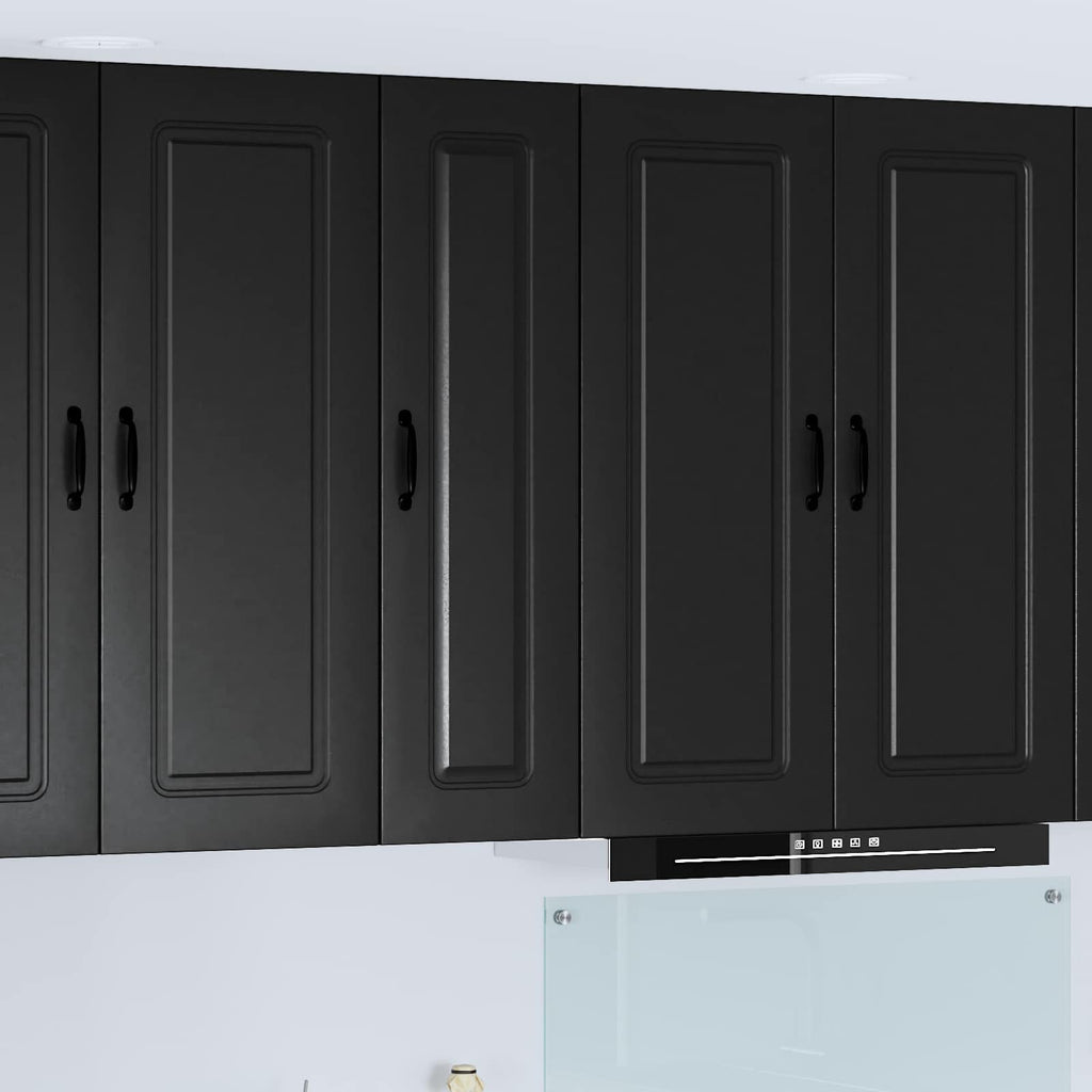 vidaXL Front do zmywarki Kalmar Czarny 30 x 31 x 100 cm
